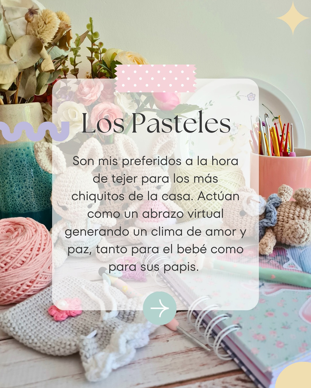 El poder de los colores: Amigurumi conejita.