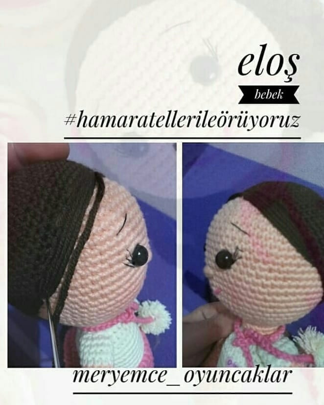 ELOŞ BEBEK AMİGURUMİ TARİFİ