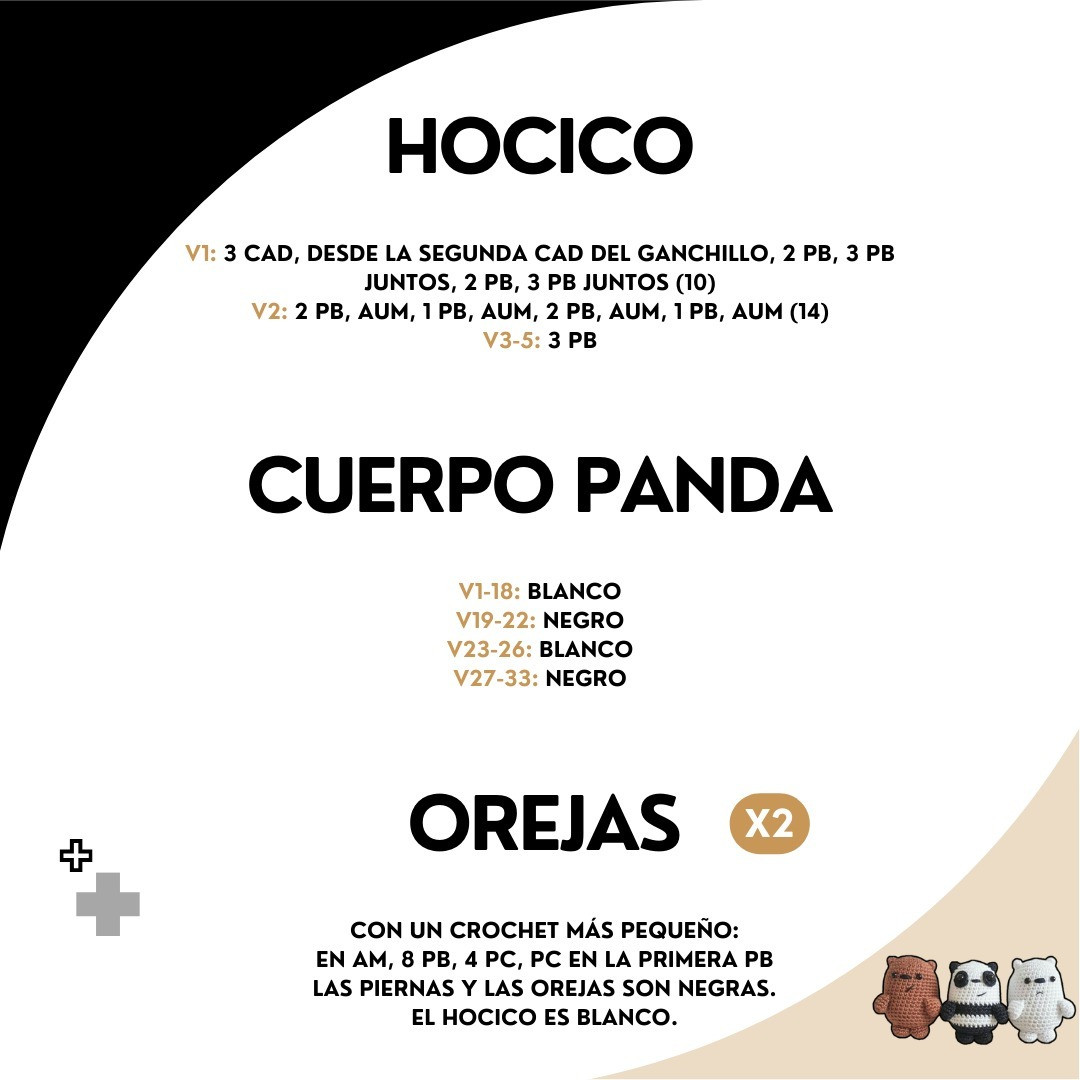 ESCONDALOSOS AMIGURUMIS: Patrón gratis