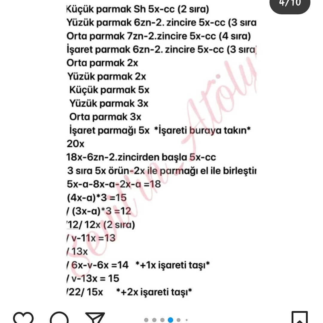 Esmer Kız Amigurumi Şeması