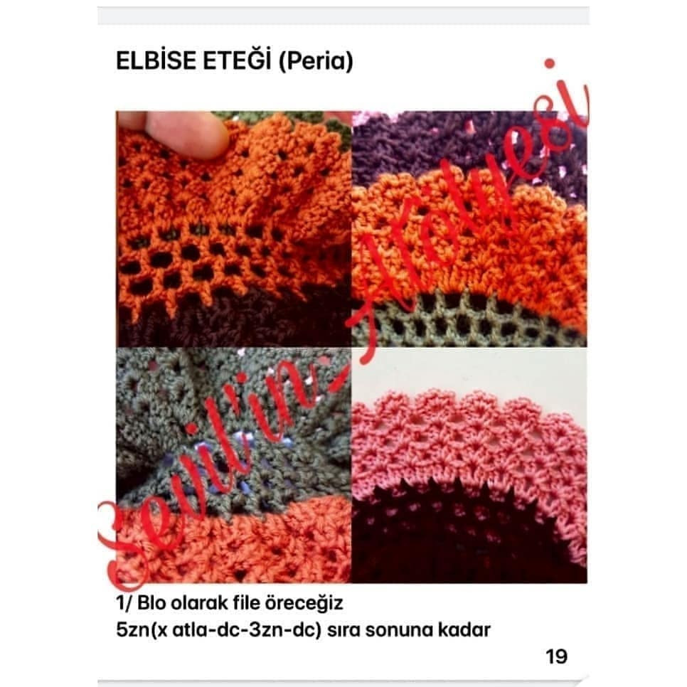 Esmer Kız Amigurumi Şeması
