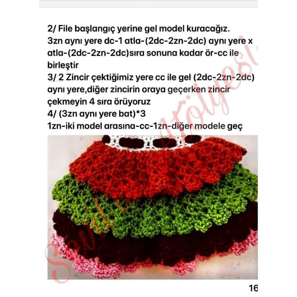 Esmer Kız Amigurumi Şeması
