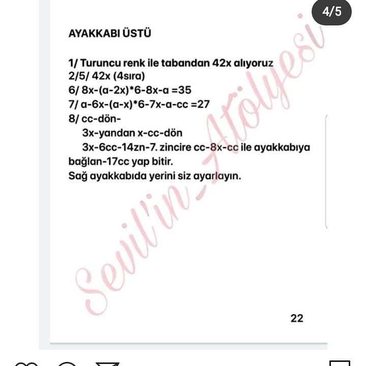 Esmer Kız Amigurumi Şeması