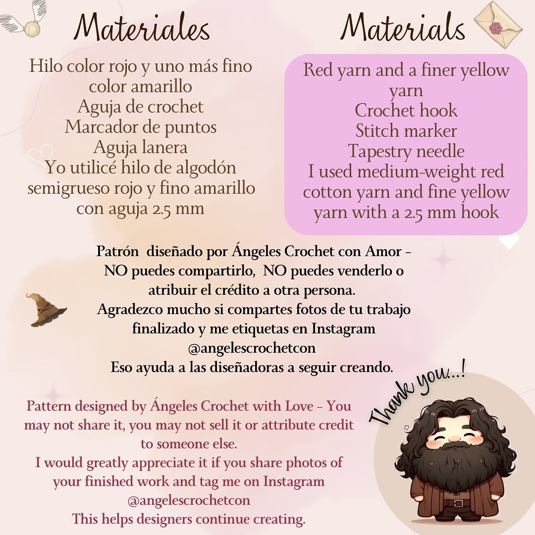 Español: Patrón gratis: Suéter Weasley tejido a crochet miniatura.
