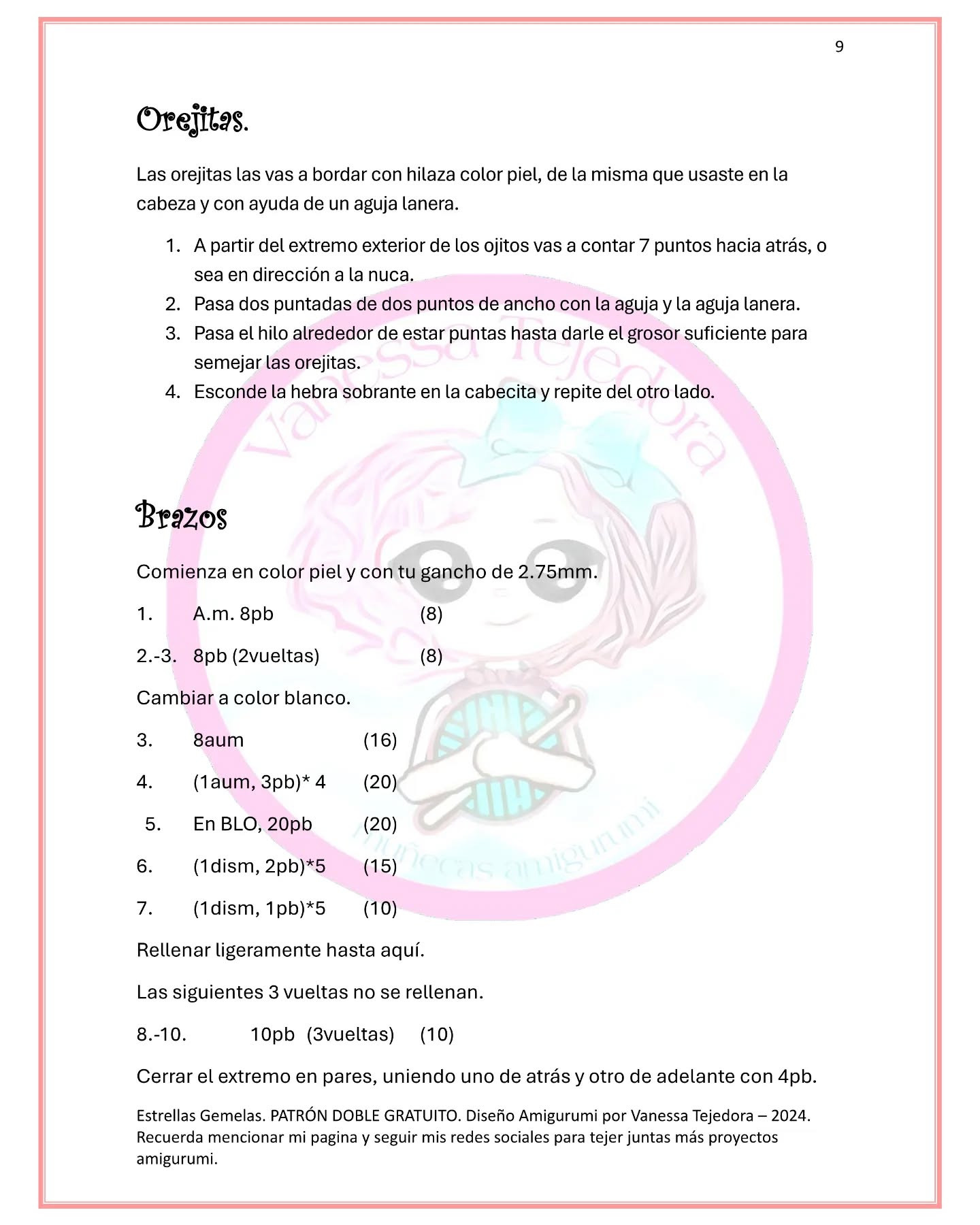 Estrellas Gemelas: Patrón Amigurumi Doble Gratuito