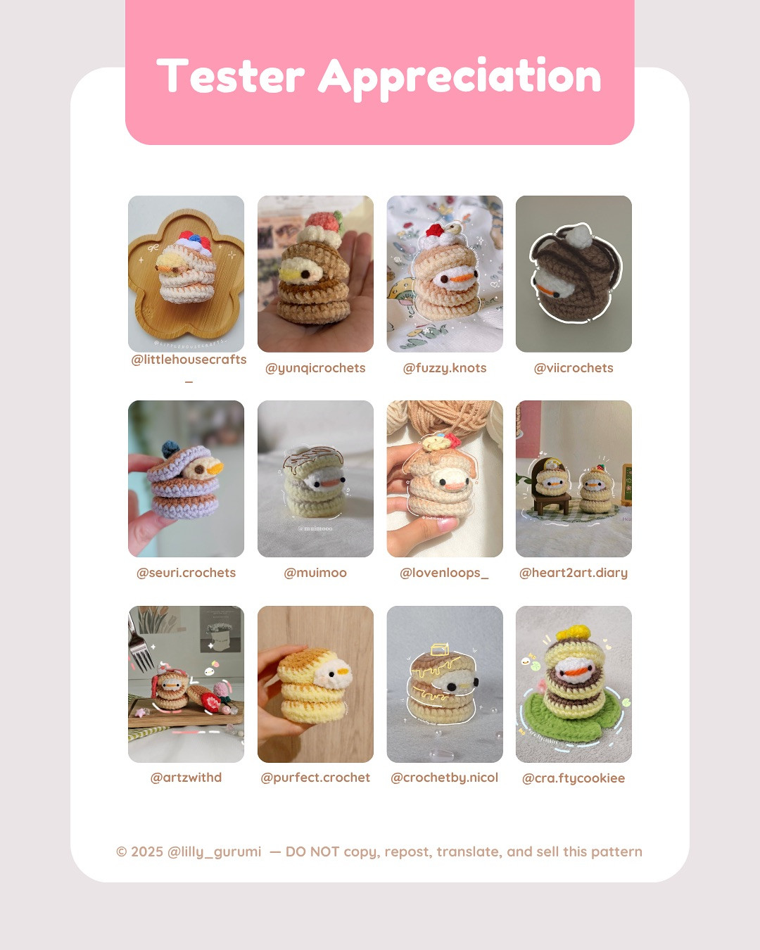 Free Crochet Pancake Amigurumi Pattern
