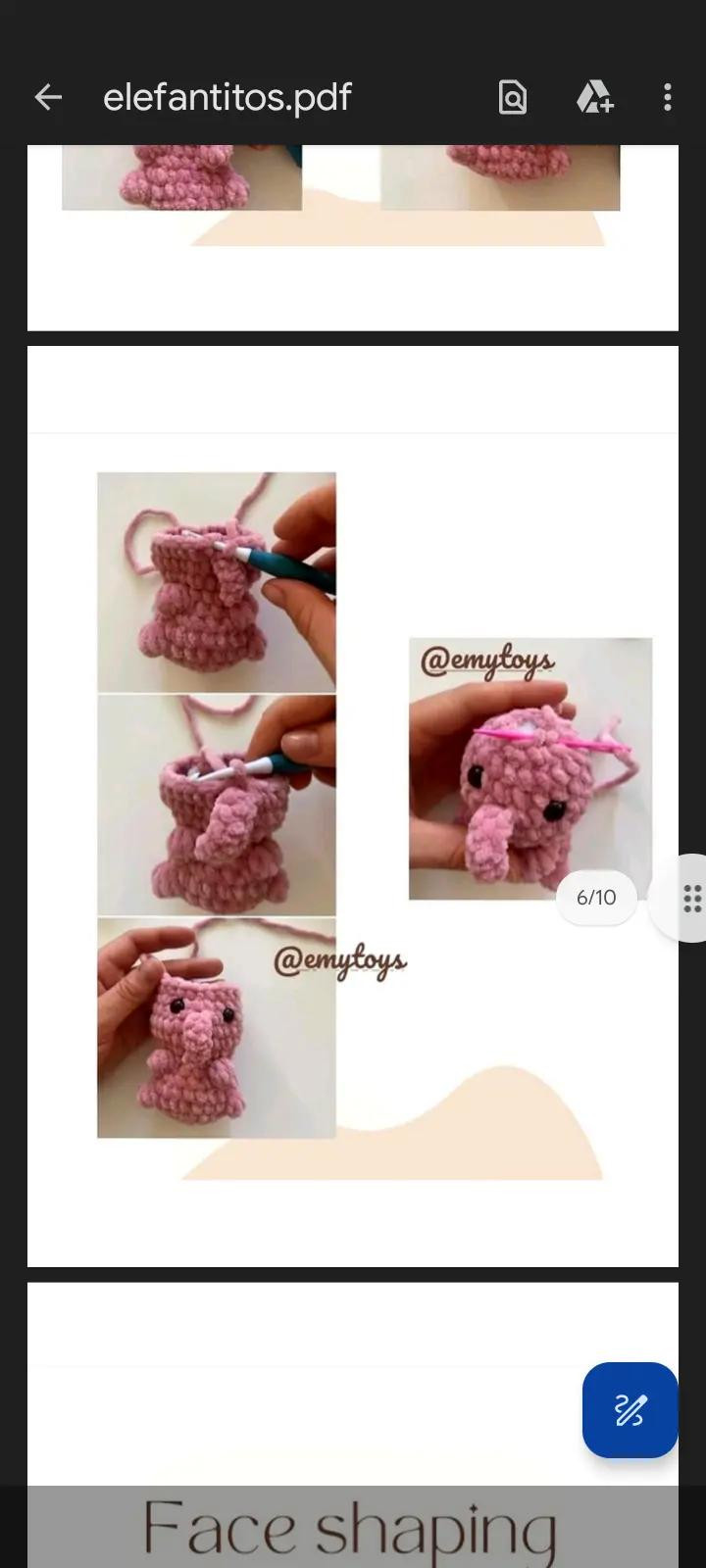 Free Crochet Pattern: Adorable Elephant Amigurumi