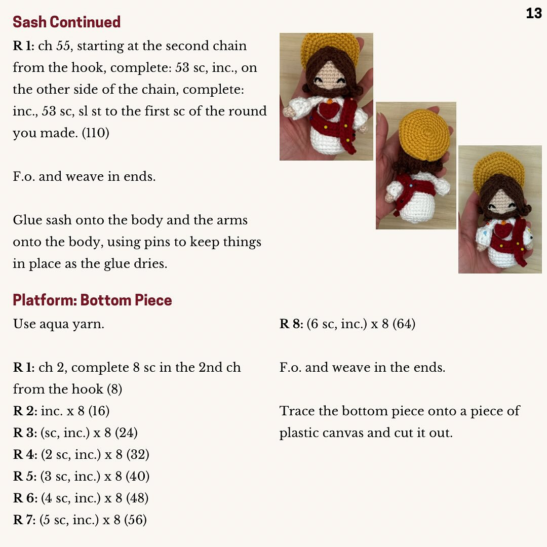Free Crochet Pattern: Adorable Little Jesus Amigurumi