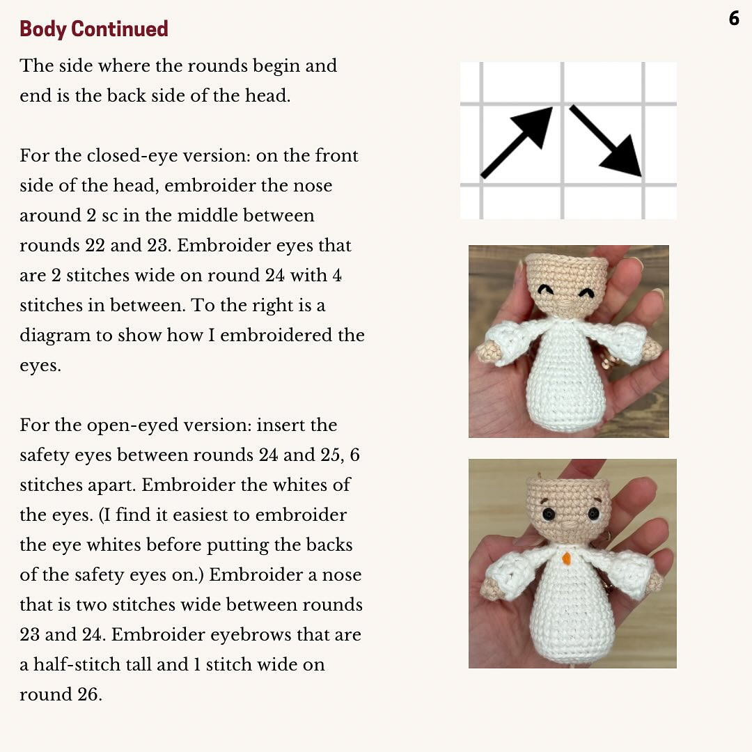 Free Crochet Pattern: Adorable Little Jesus Amigurumi