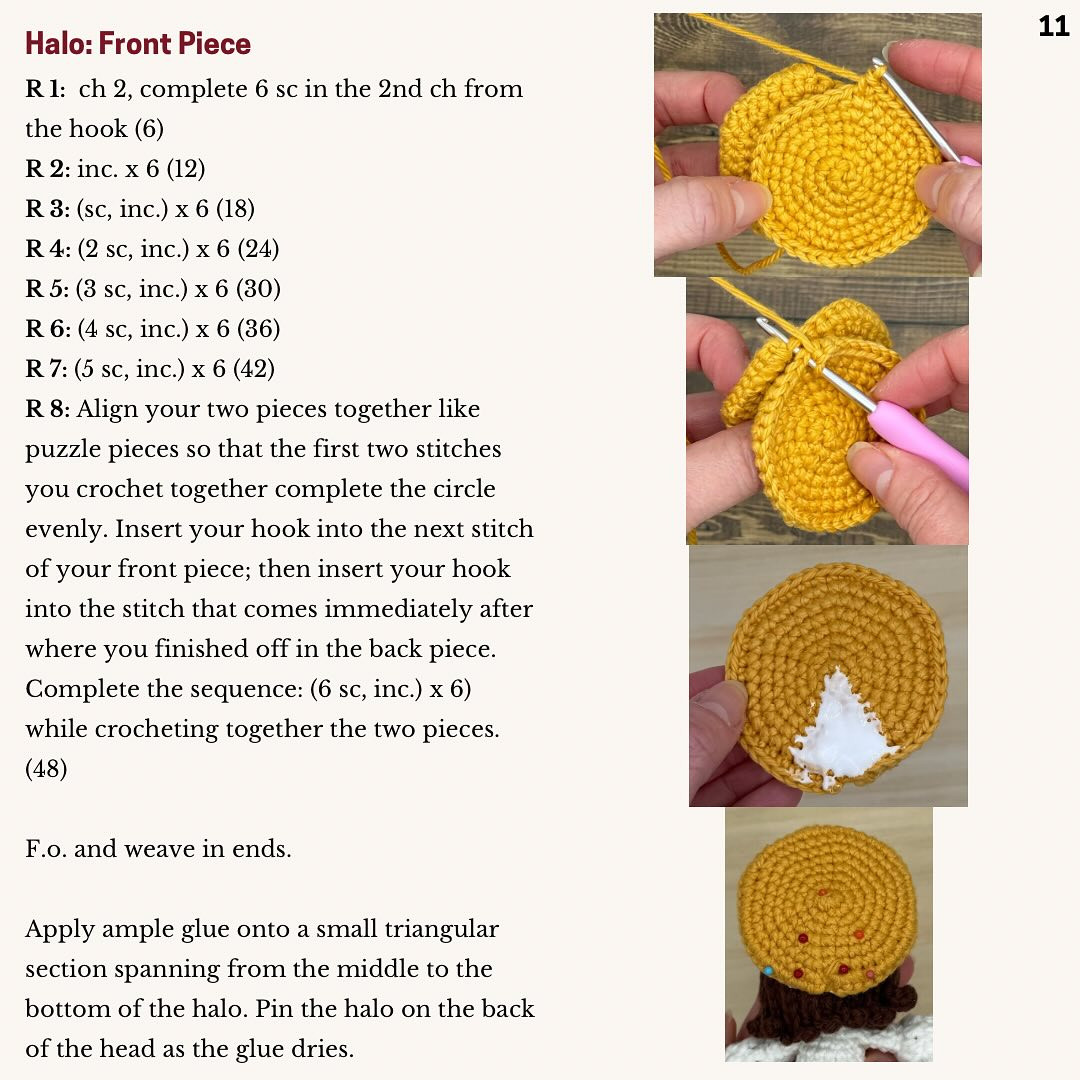 Free Crochet Pattern: Adorable Little Jesus Amigurumi