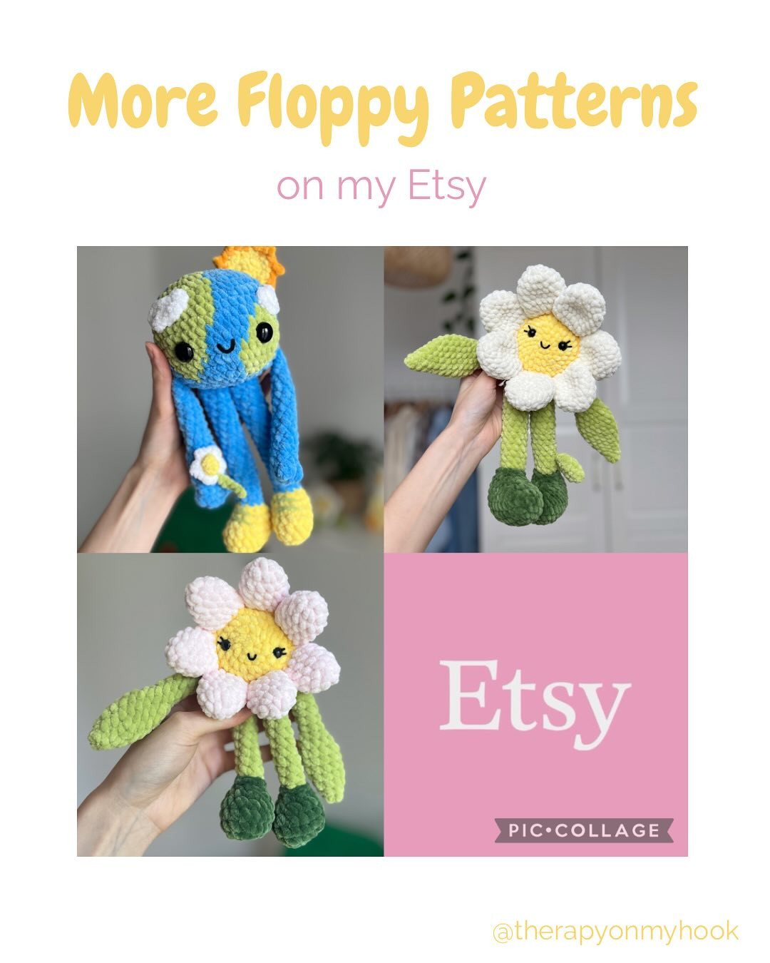 Free Crochet Pattern: Floppy Sun Amigurumi
