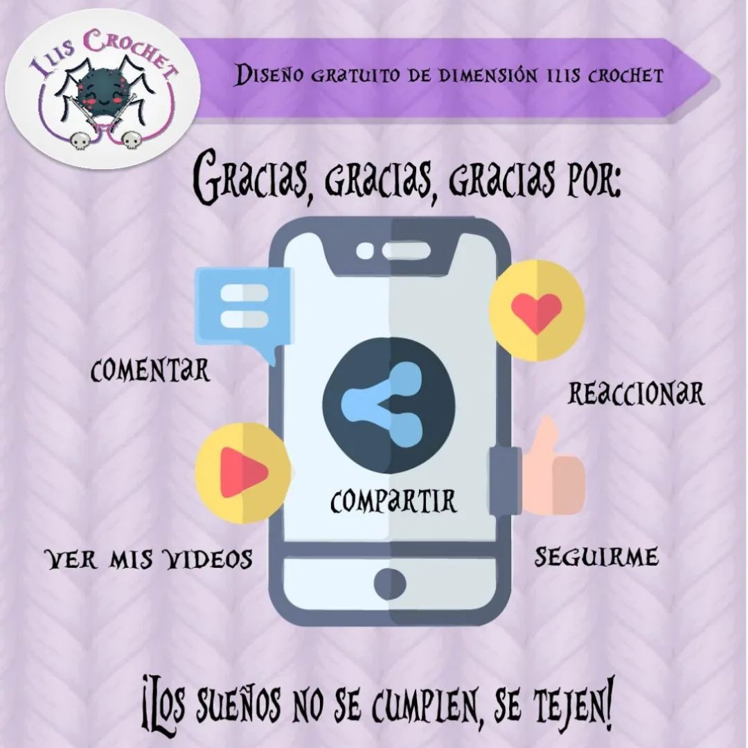 Fundas de gel antibacterial tejidas a crochet: patrón de fresa