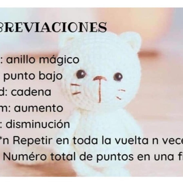 Gatito amigurumi: ¡patrón listo!