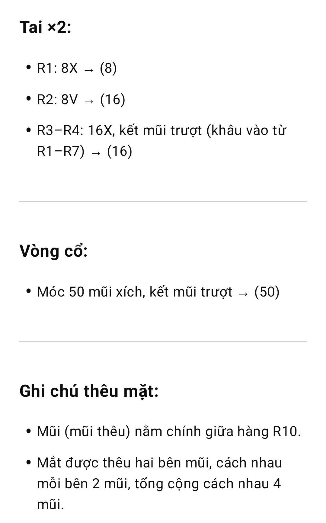 gấu bông chart hướng dẫn