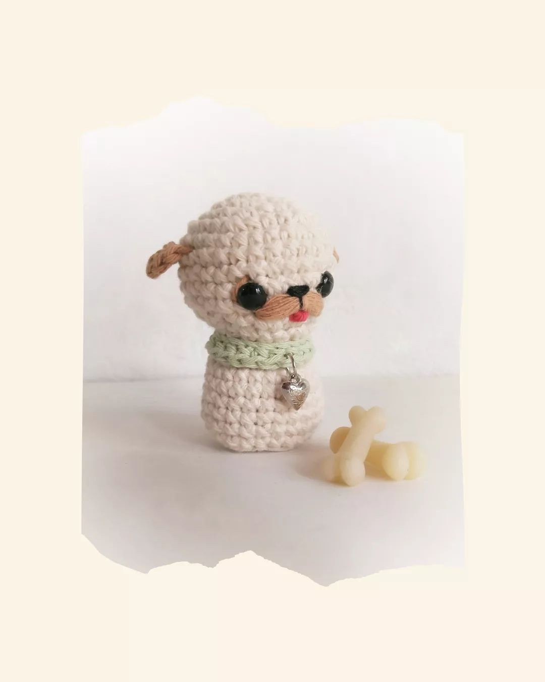 Gráfico amigurumi: Perro tierno a crochet