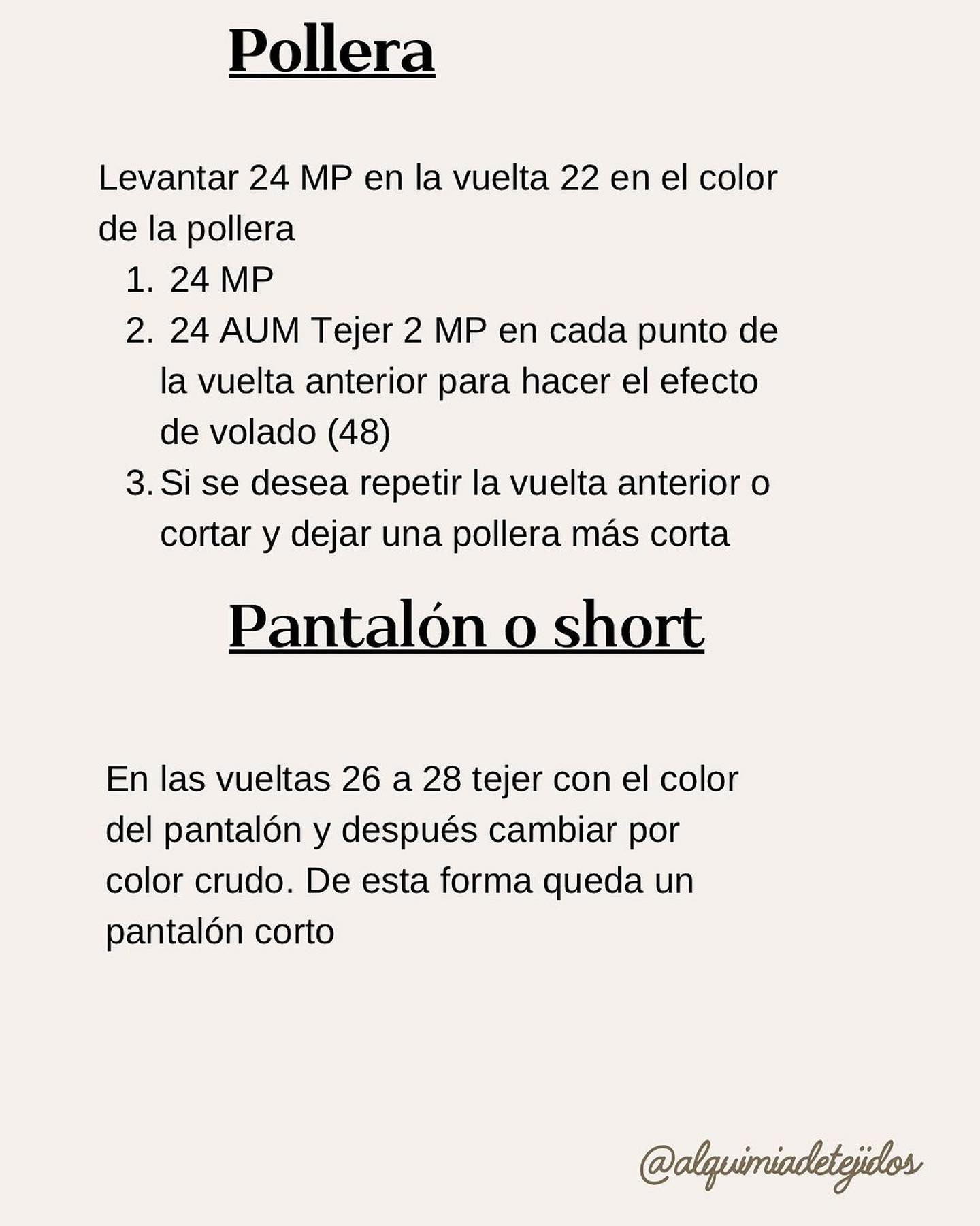 Gráfico de Amigurumi Conejito: