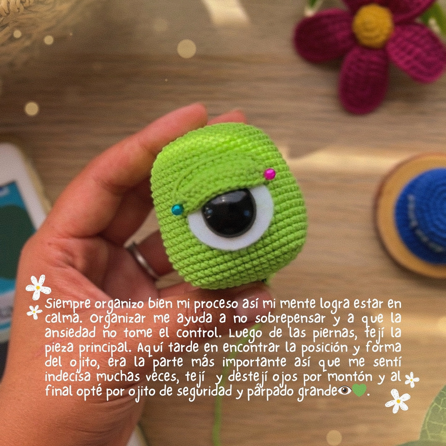 Gráfico de amigurumi Mike Wazowski