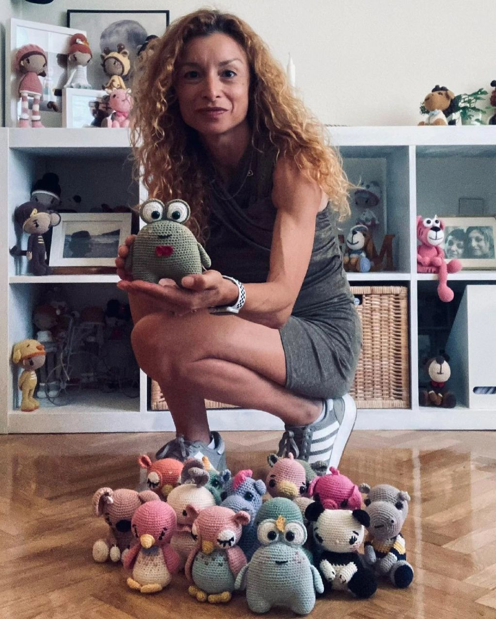 Gráfico de amigurumi: Príncipe Rana