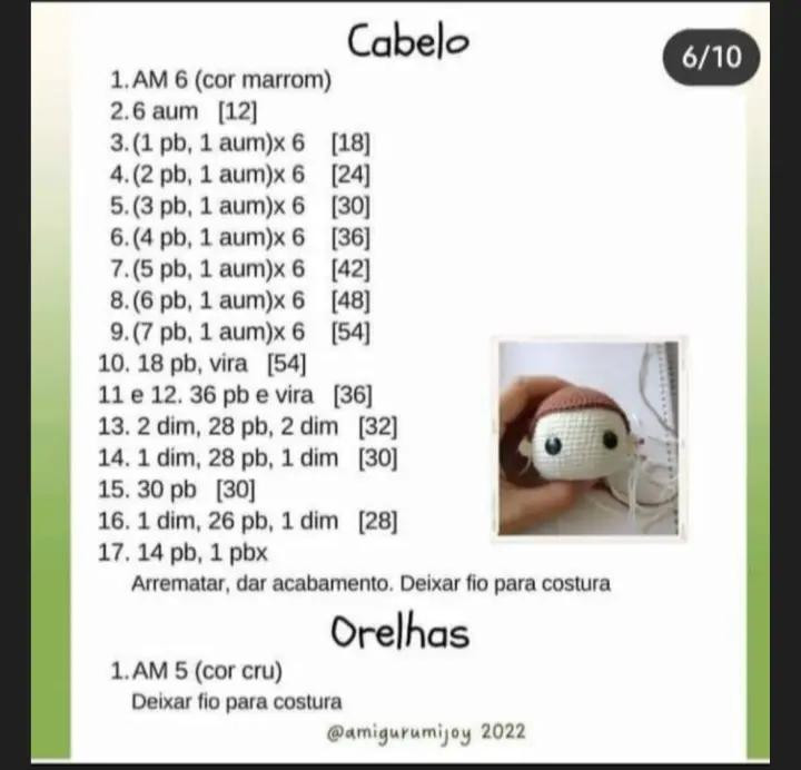Gráfico de Amigurumi Soldado: Crie sua Própria Miniatura de Crochê