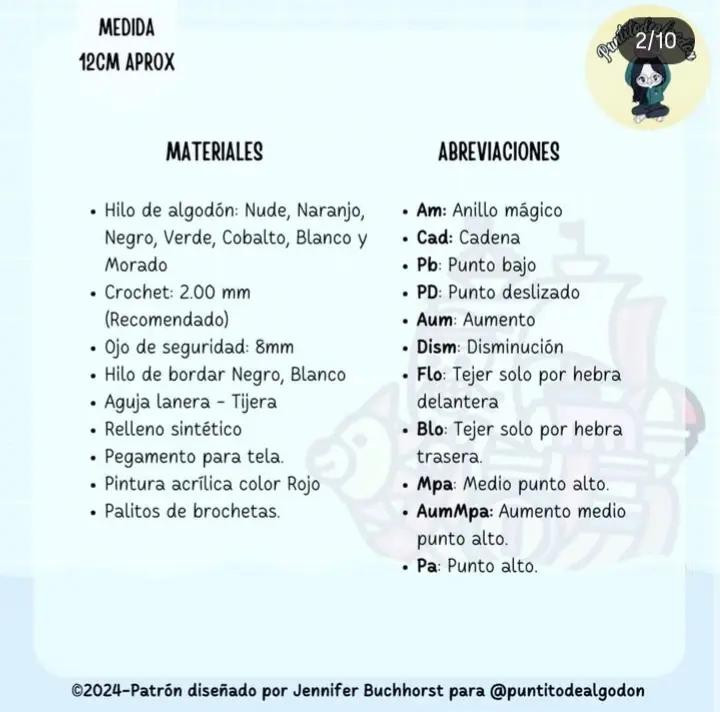 Gráfico de amigurumi Zoro Eddhead gratuito