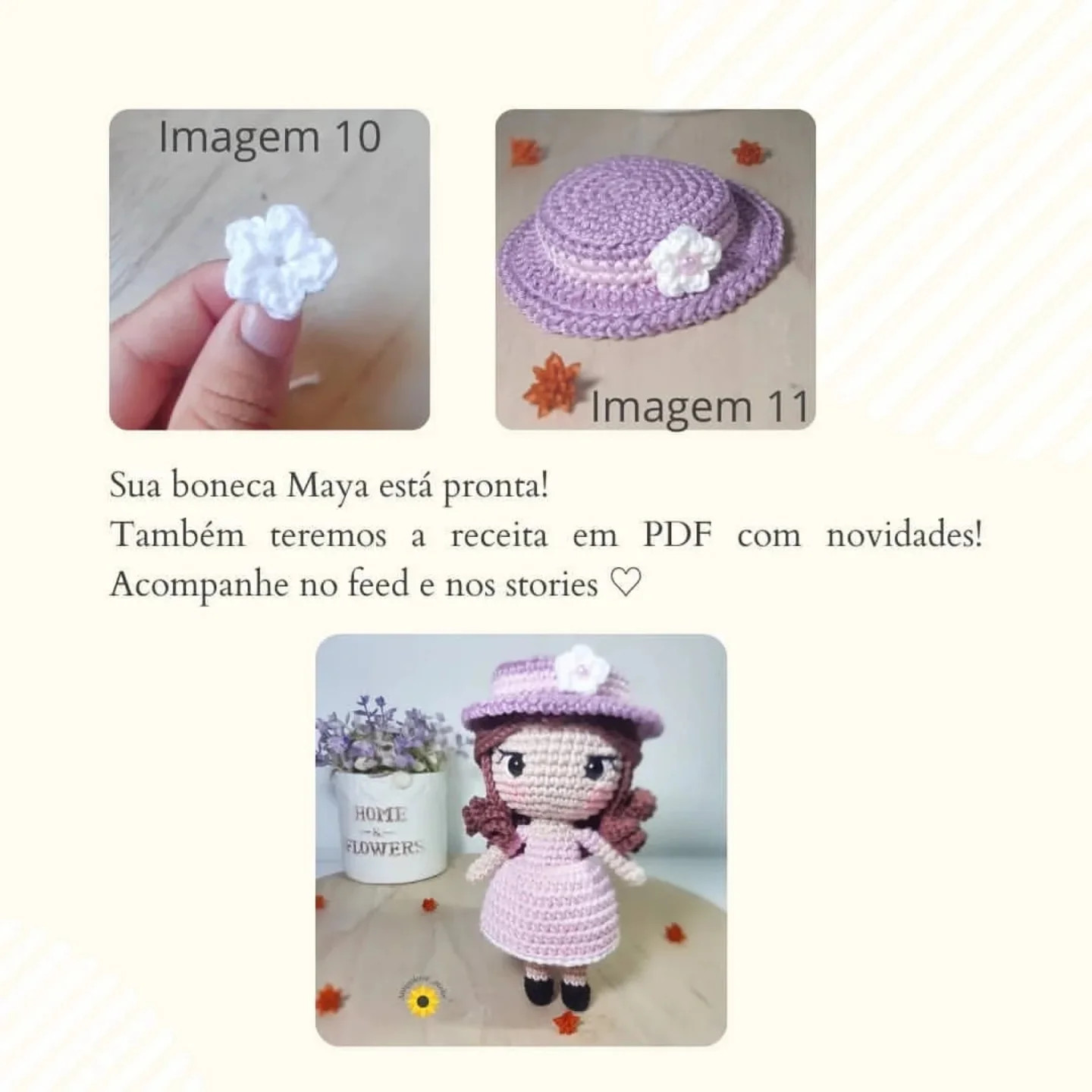Gráfico de Crochet Gratis: Muñeca Maya Parte 1