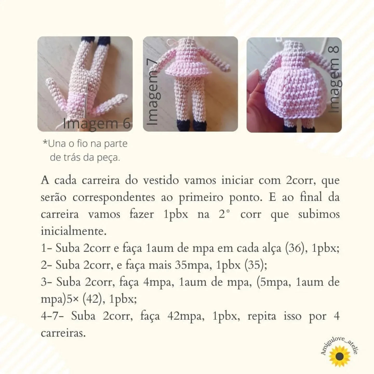 Gráfico de Crochet Gratis: Muñeca Maya Parte 1