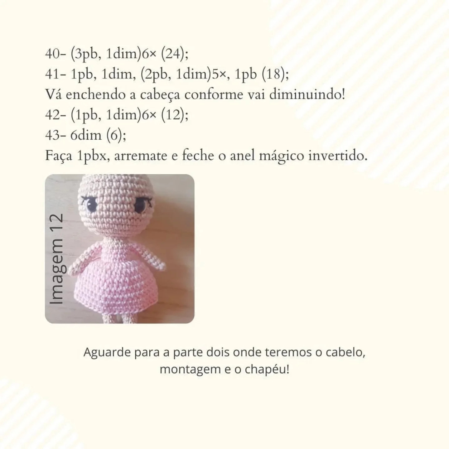 Gráfico de Crochet Gratis: Muñeca Maya Parte 1