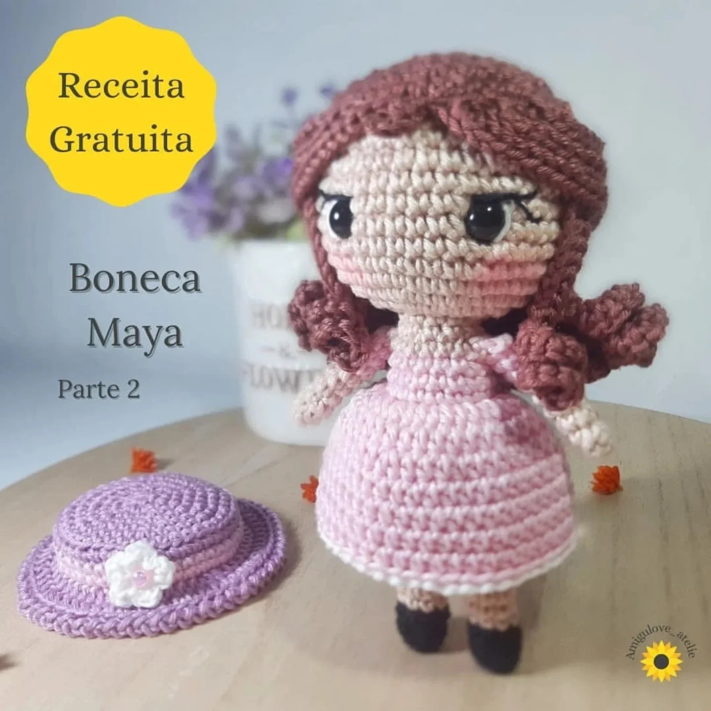 Gráfico de Crochet Gratis: Muñeca Maya Parte 1