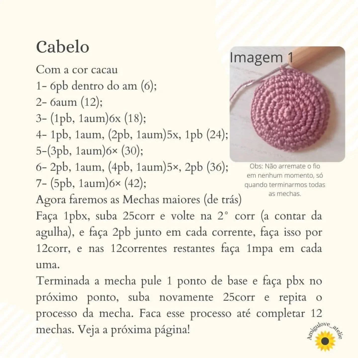 Gráfico de Crochet Gratis: Muñeca Maya Parte 1
