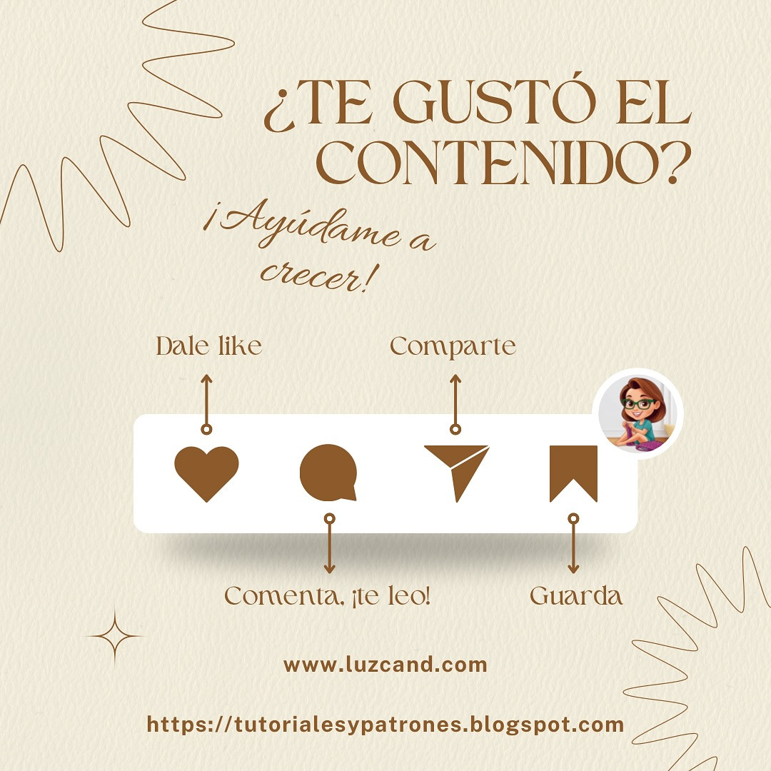 Gráfico de Crochet: Materiales y Abreviaturas
