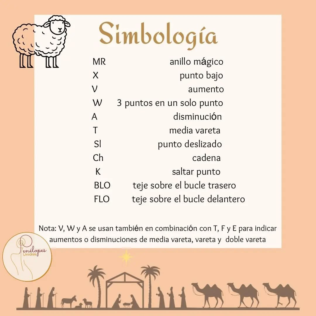 Gráfico de Crochet: Oveja amigurumi tierna para Navidad