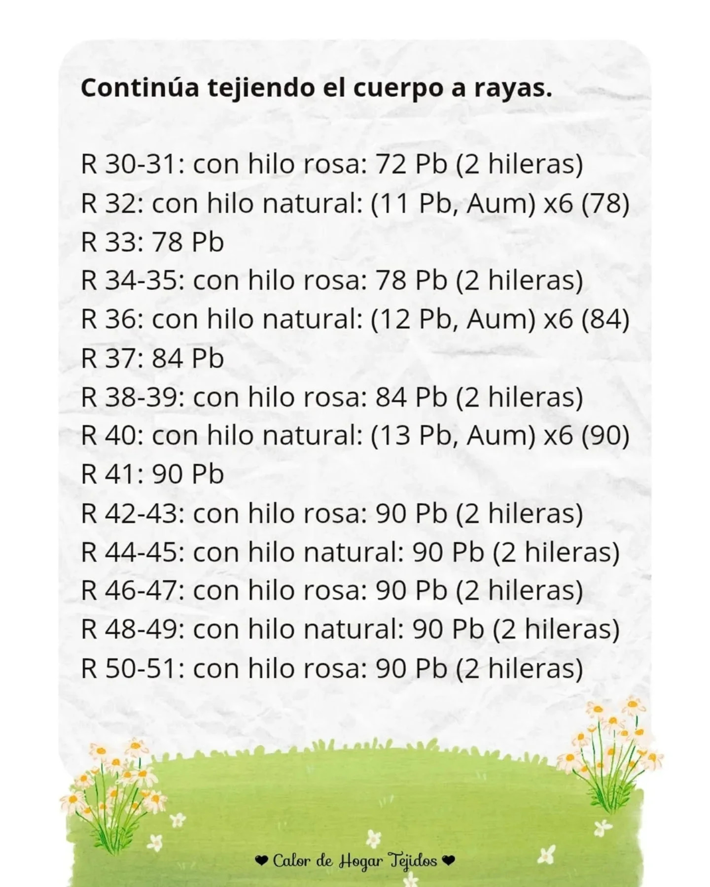 Gráfico de ganchillo gratuito: El oso dormilón