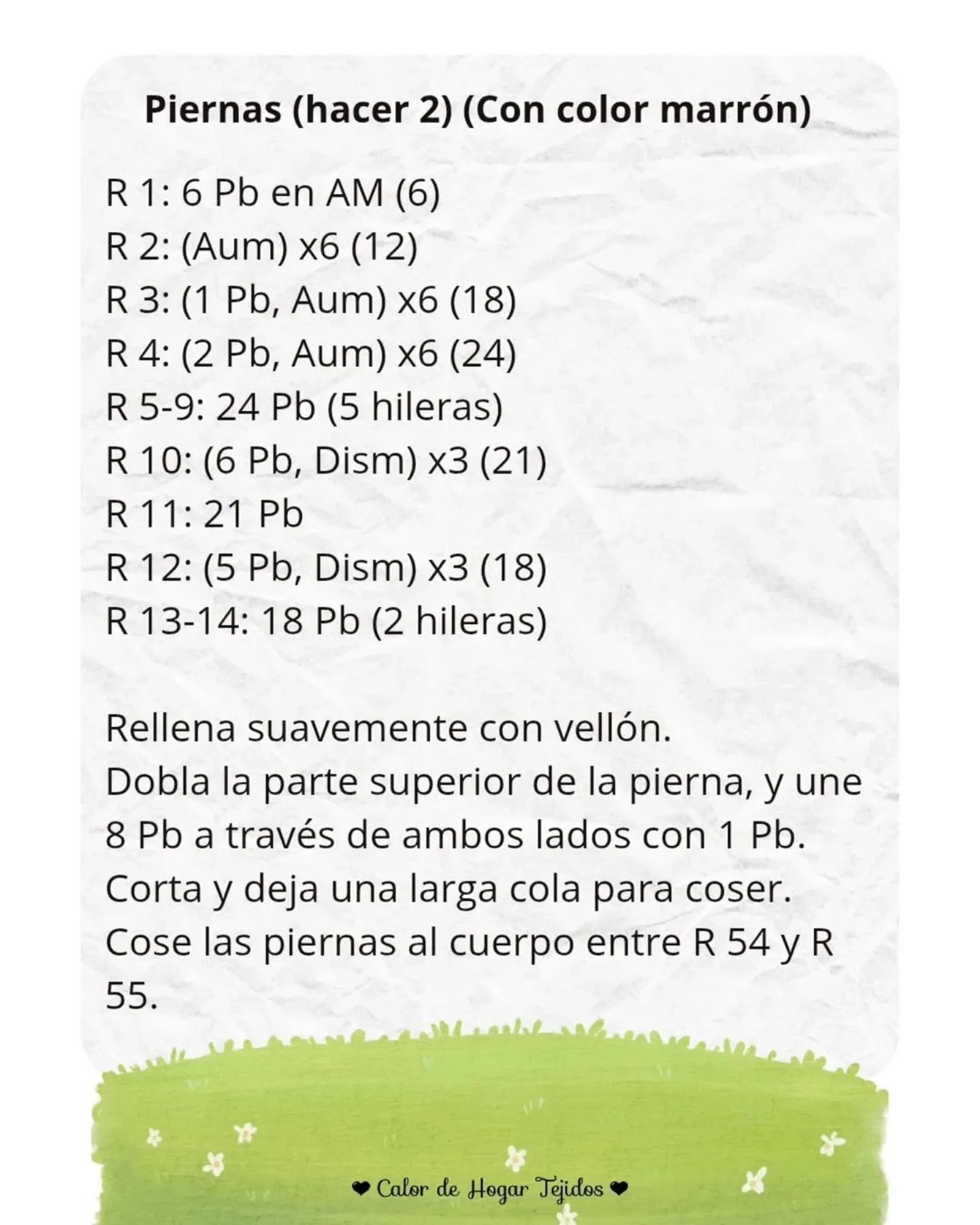 Gráfico de ganchillo gratuito: El oso dormilón