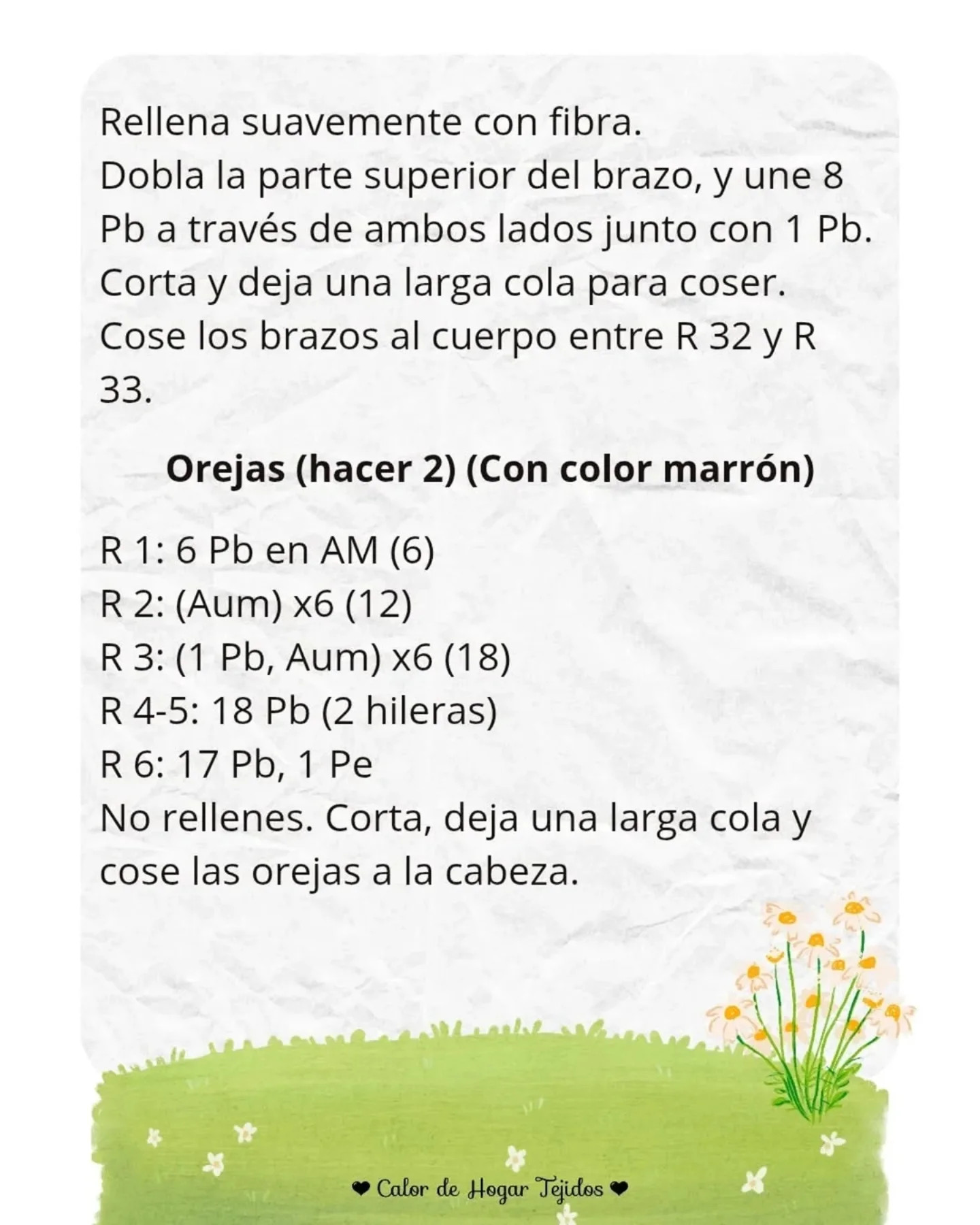 Gráfico de ganchillo gratuito: El oso dormilón