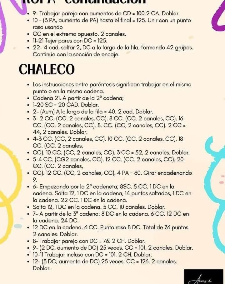Gráfico de Ganchillo: Zapatillas paso a paso