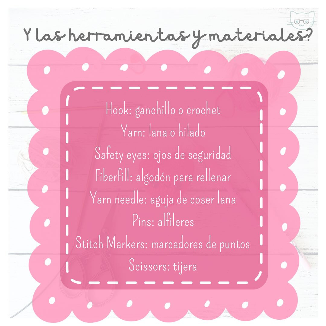 Gráfico de patrón de corazón en crochet: Guía paso a paso en español e inglés