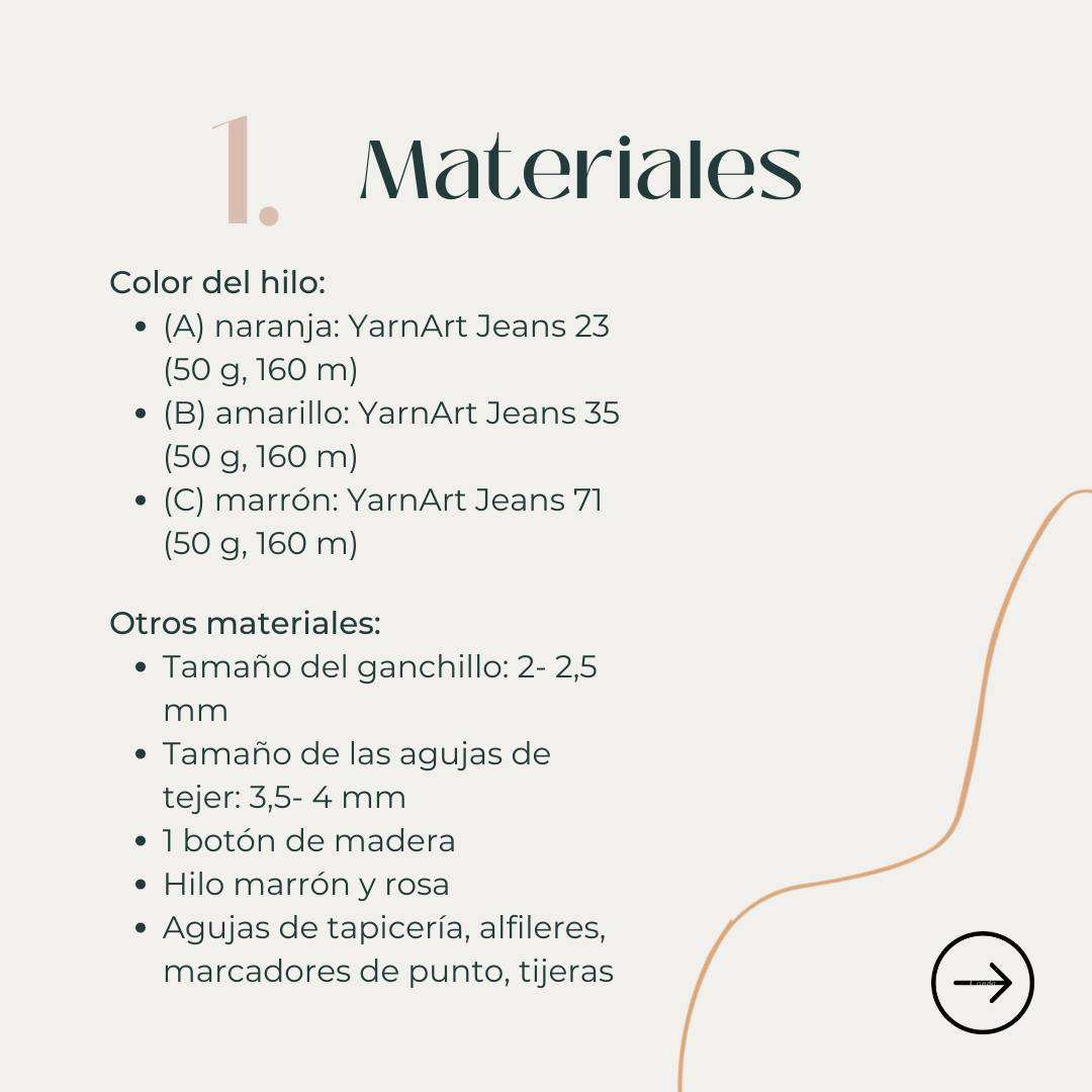 Gráfico de patrón de piernas a crochet