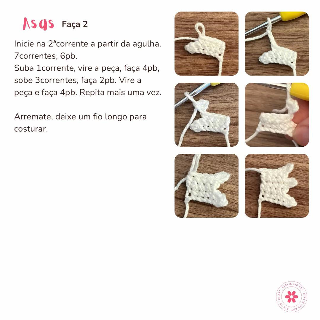 Gráficos de amigurumi grátis: Fúria da Luz e Fúria da Noite