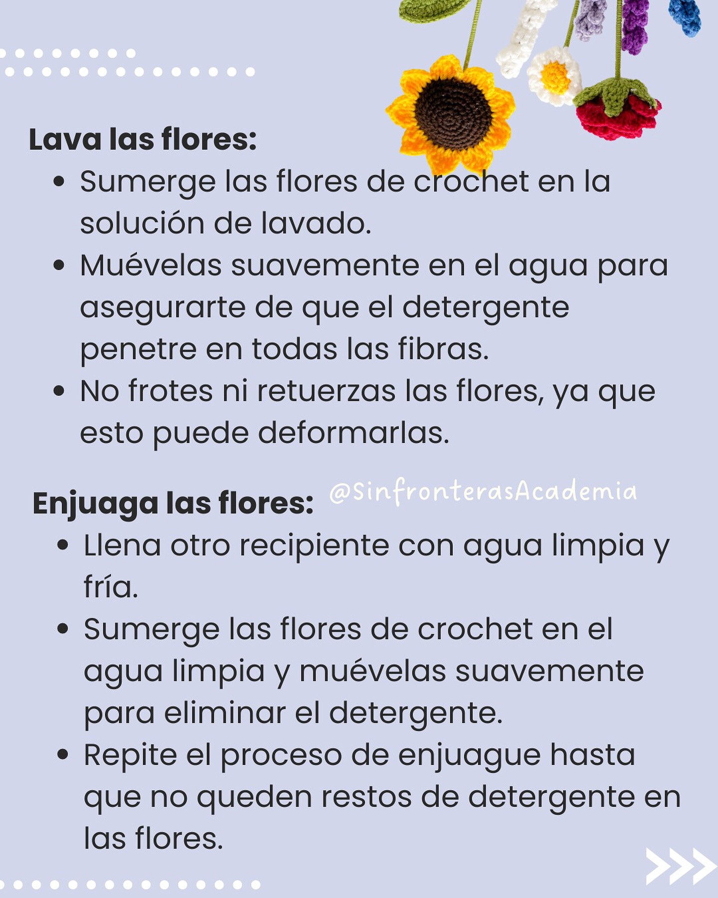 Gráficos de crochet: Flores de tulipán