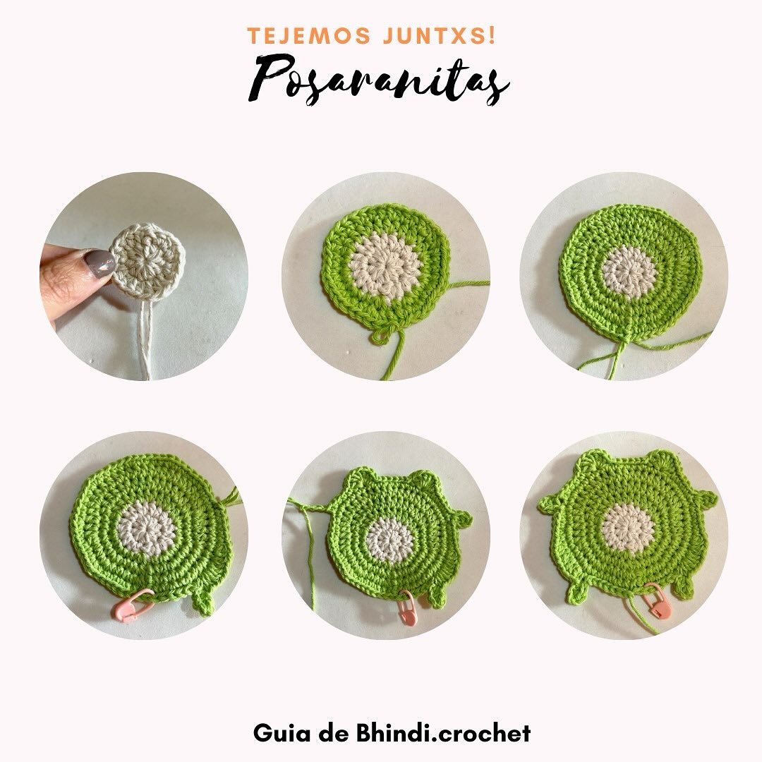 Gráficos de crochet: Ranitas kawaii