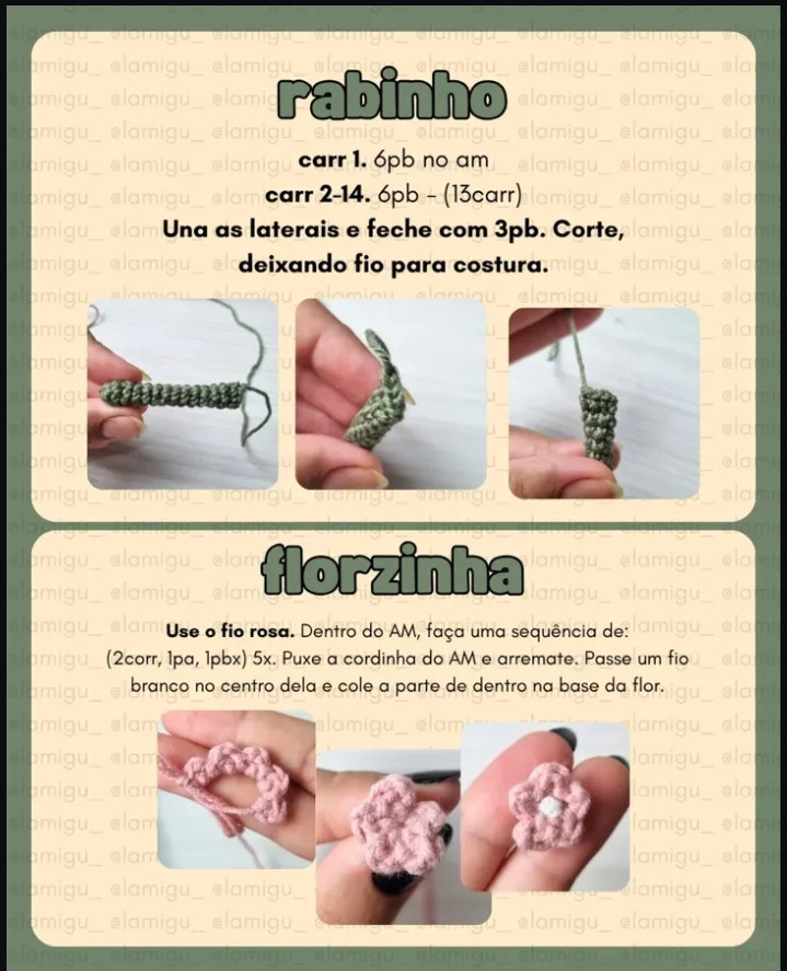 Grátis: Amigurumi Gatinho em Vaso de Crochê