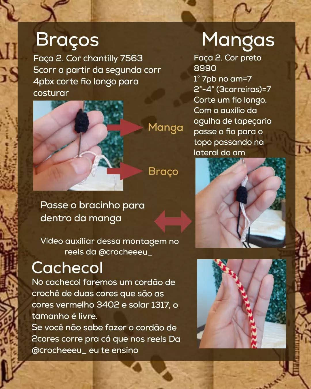 Grátis: Amigurumi Harry Potter em crochê