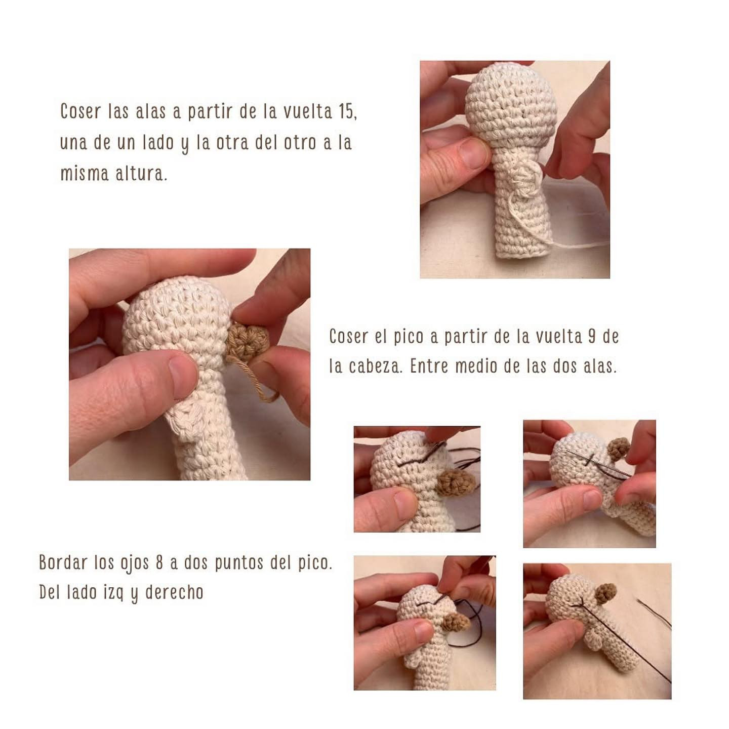 Guía gratuita de tejido a crochet para títeres de dedo