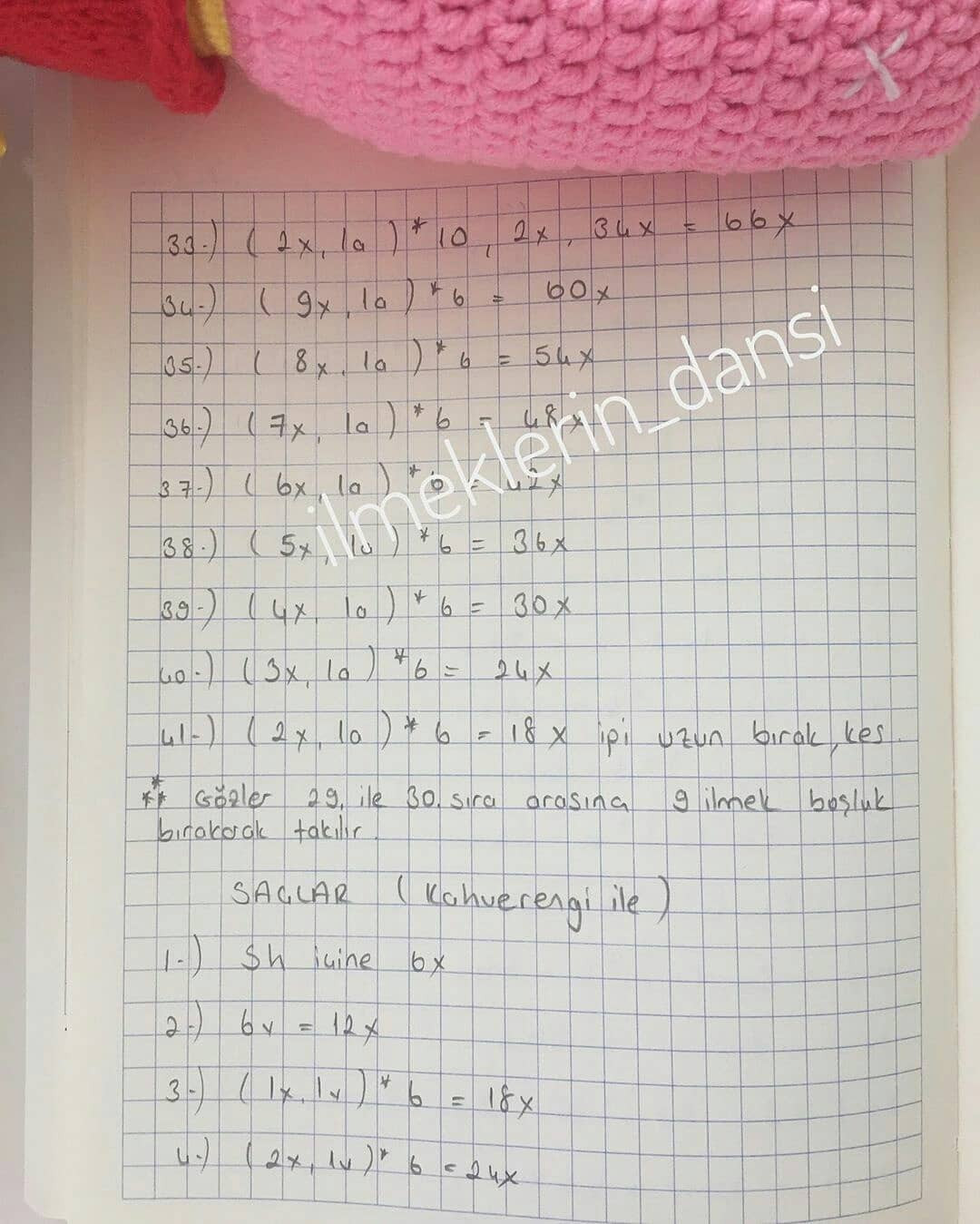 Heidi Amigurumi Şeması Ücretsiz