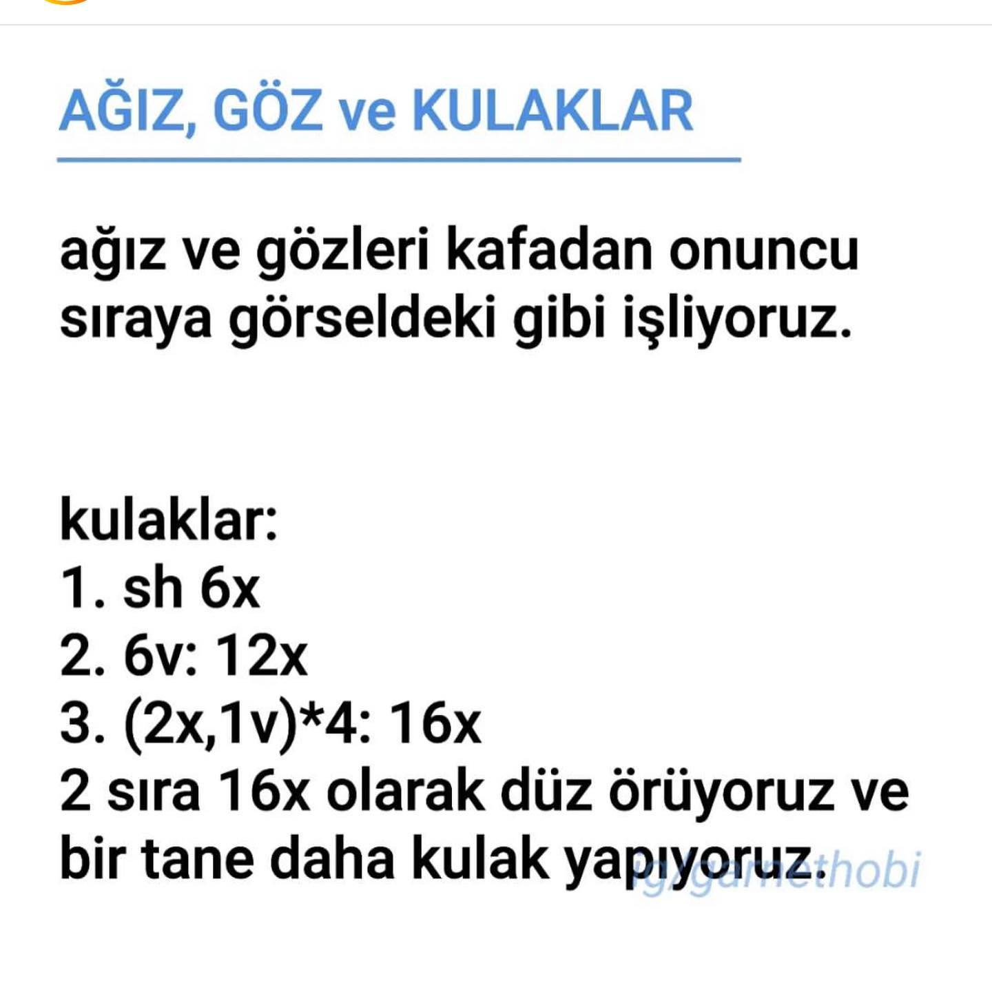 Hello Kitty Kalemlik Tığ İşi Şeması