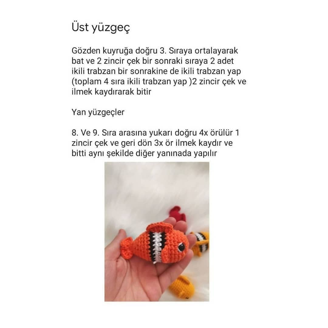 İğne Oyası Balık ve Denizaltı Desenleri
