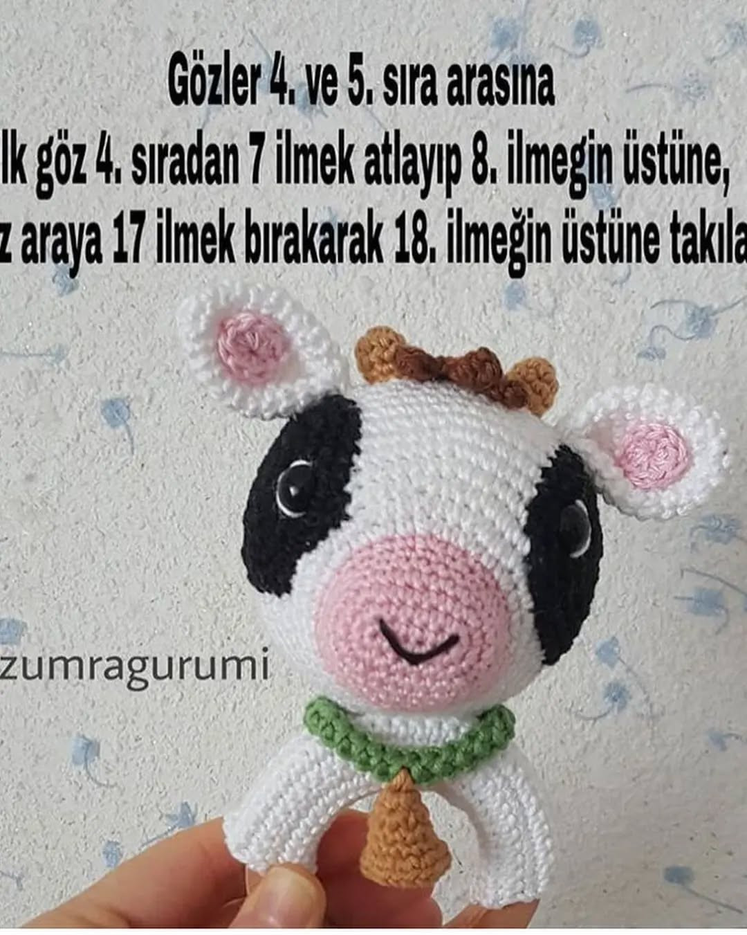 İnekli Çıngırak Örgü Tarifi