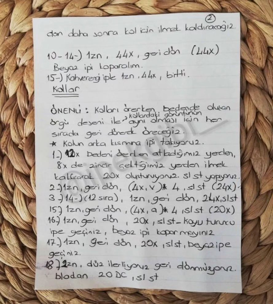 İpek Gibi Elbise Tığ İşi Tarifi