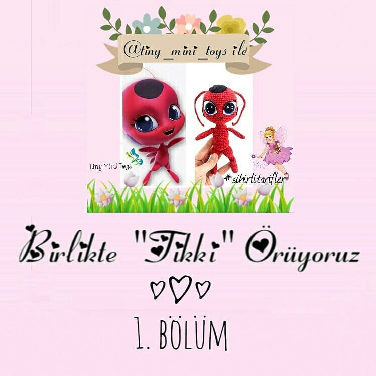 İşte Tikki Amigurumi Şeması