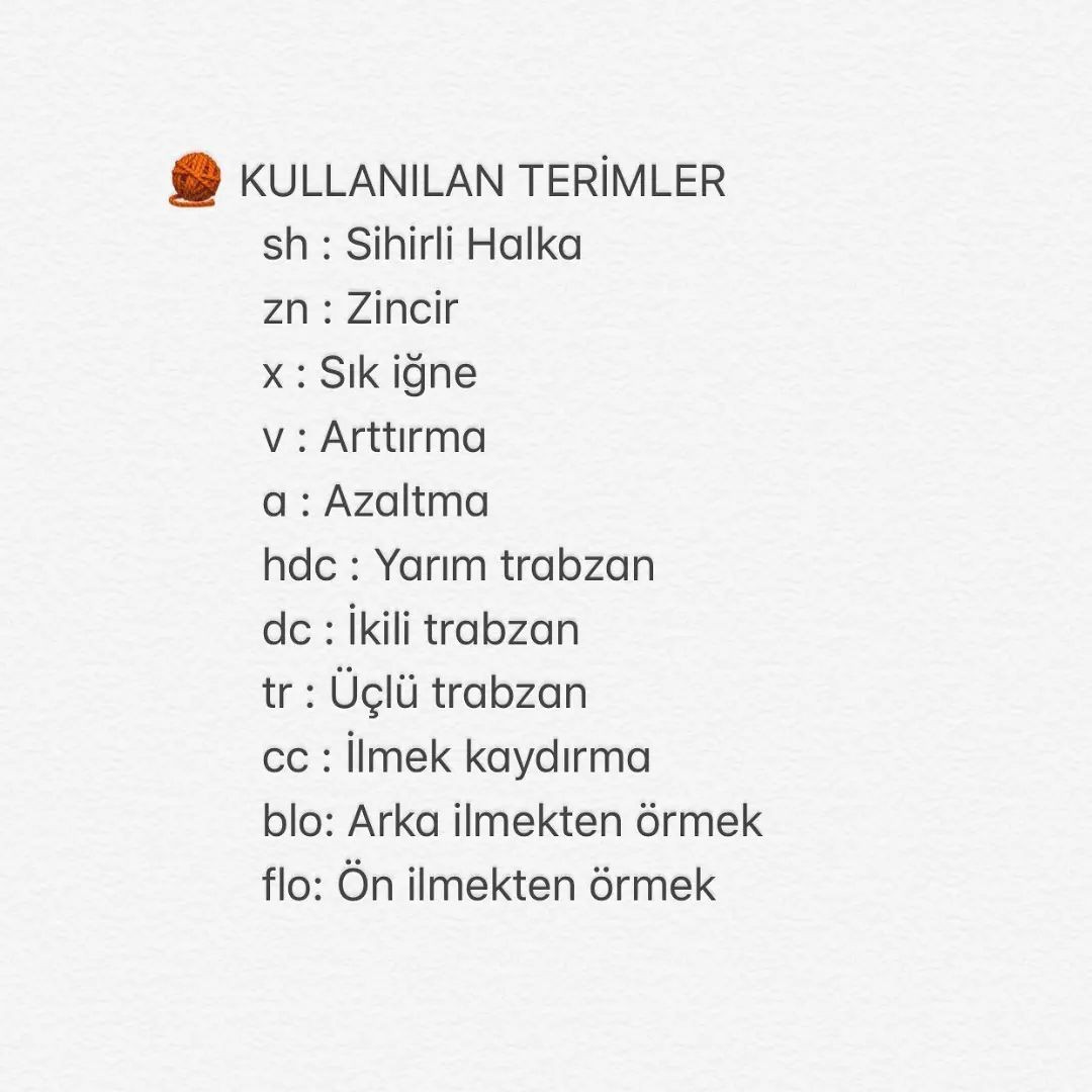 KABAK ÖRGÜ ŞEMASI: Sevimli Sebzeler